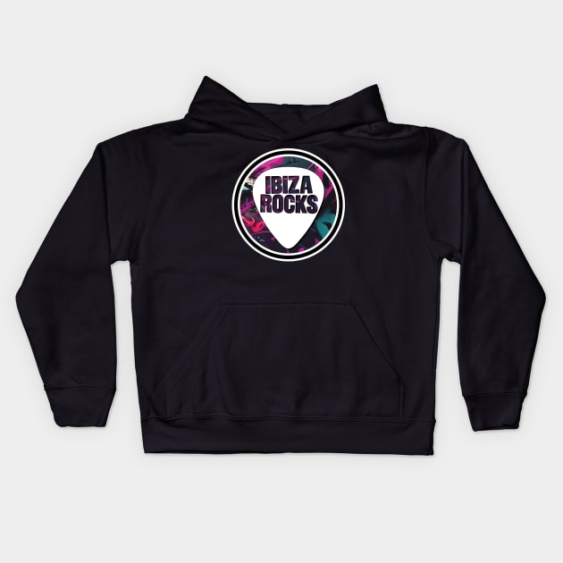 Ibiza Rocks Kids Hoodie by SupaDopeAudio